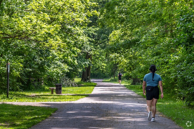 The Olentangy Trail is popular with residents for outdoor recreation.