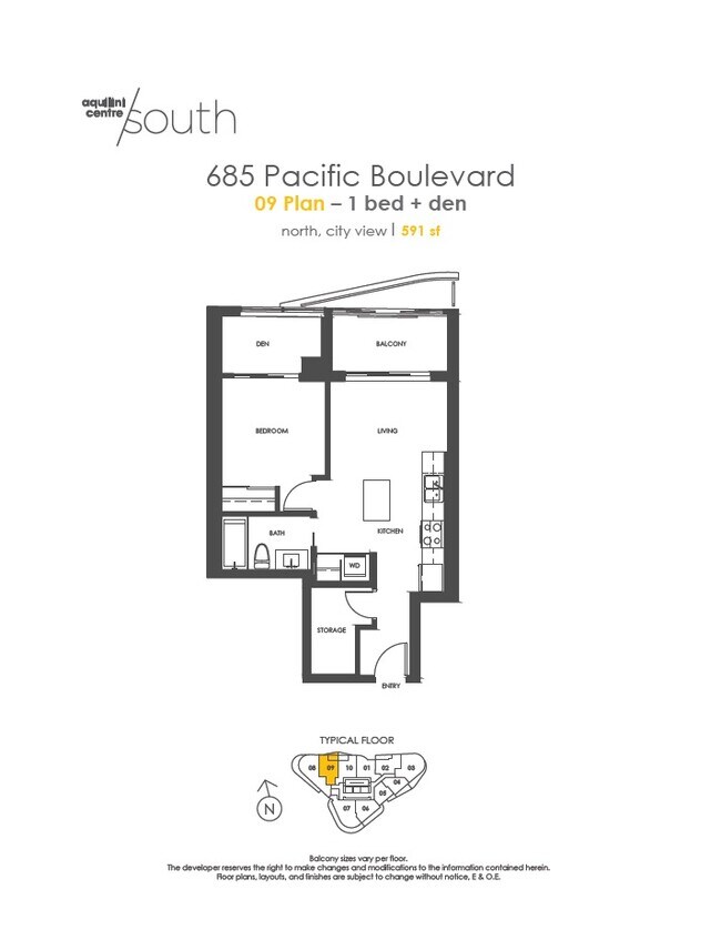 Photo du bâtiment - Aquilini Centre South - 809