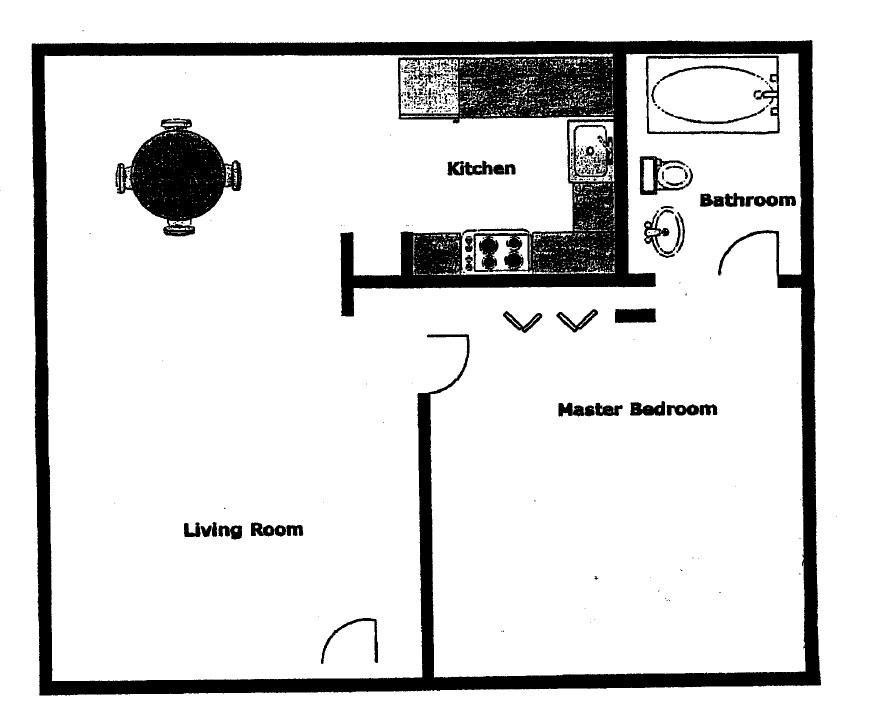 1HAB/1BA - Buenas North 64th