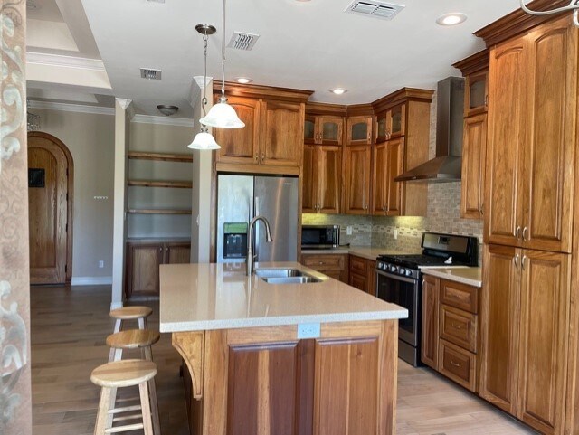 Kitchen with Custom Cabinets - 2614 Ashley Dr