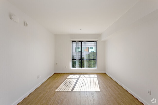 1BR, 1BA - 580SF - Living Room - Blossom Valley Senior Apartments