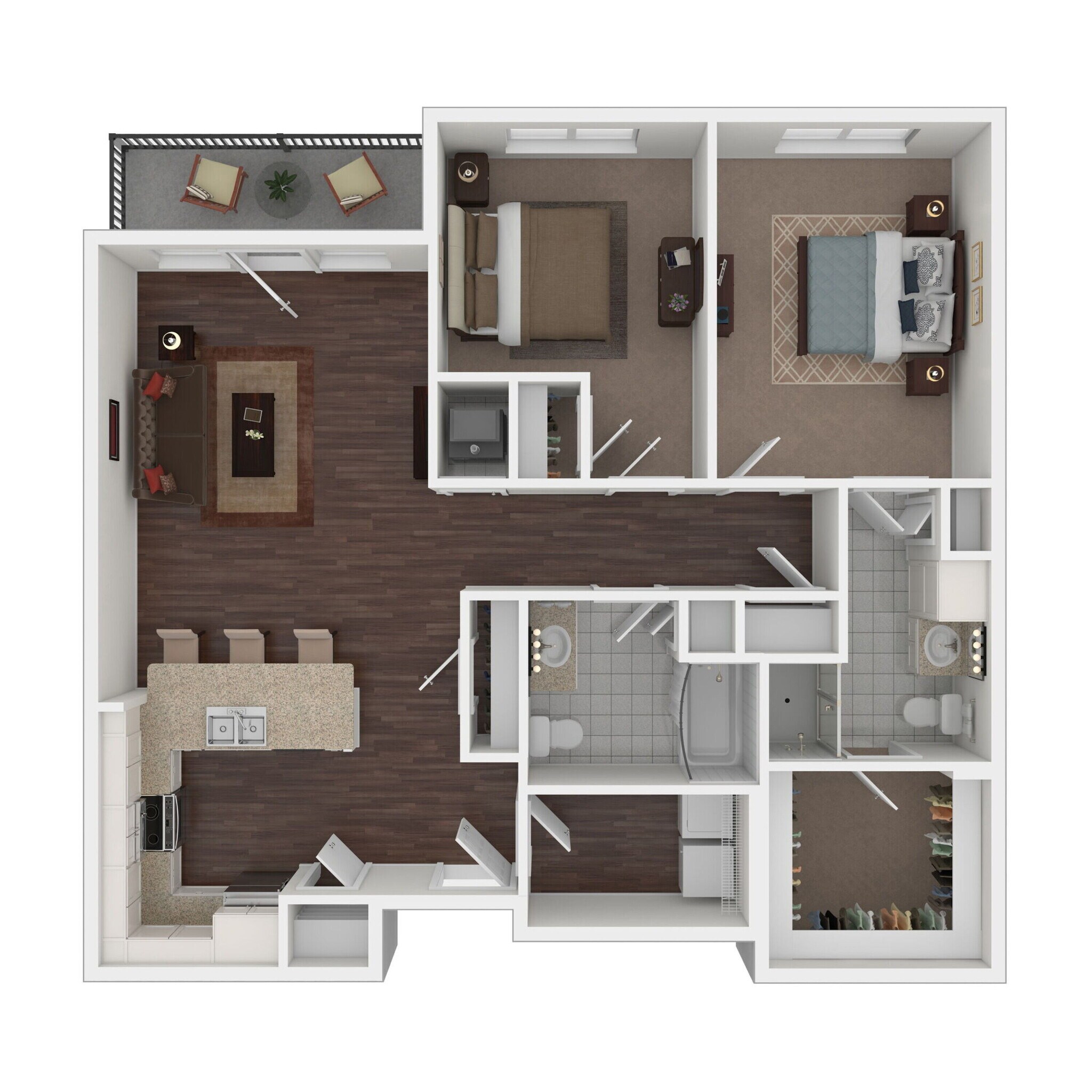 Carrington Court - Seniors 55+ – 2 Bedroom Traditions