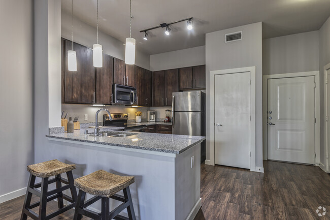 1HAB, 1BA - 733 ft² A5 - Cocina - The District at Cypress Waters - Scotch Creek