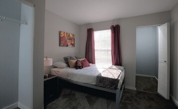 Bedroom - The Boulevard at Tallahassee - Student Living