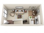 1 Bed Loft