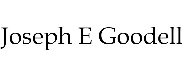 Joseph E Goodell