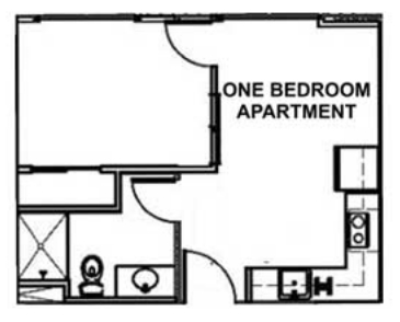 Plano de planta - The Mayfair Apartments