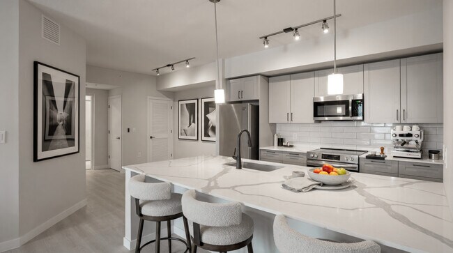 Cocina (decorada virtualmente) - Shalimar Boynton Beach