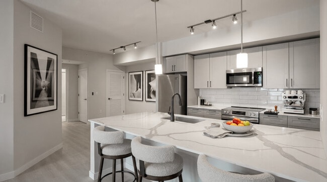 Kitchen (Virtually Staged) - Shalimar Boynton Beach