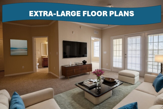 Open Living Area - Kendall Lake Apartments