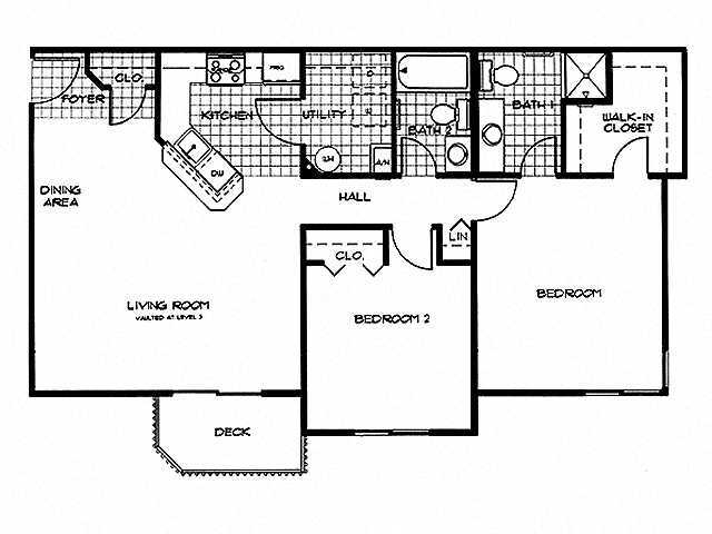 The Residences at Brookledge Commons – 2 Bedroom 2 Bath