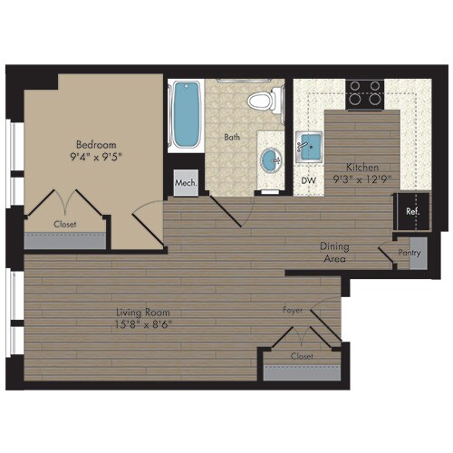 Hodge on 7th Apartments Washington, DC