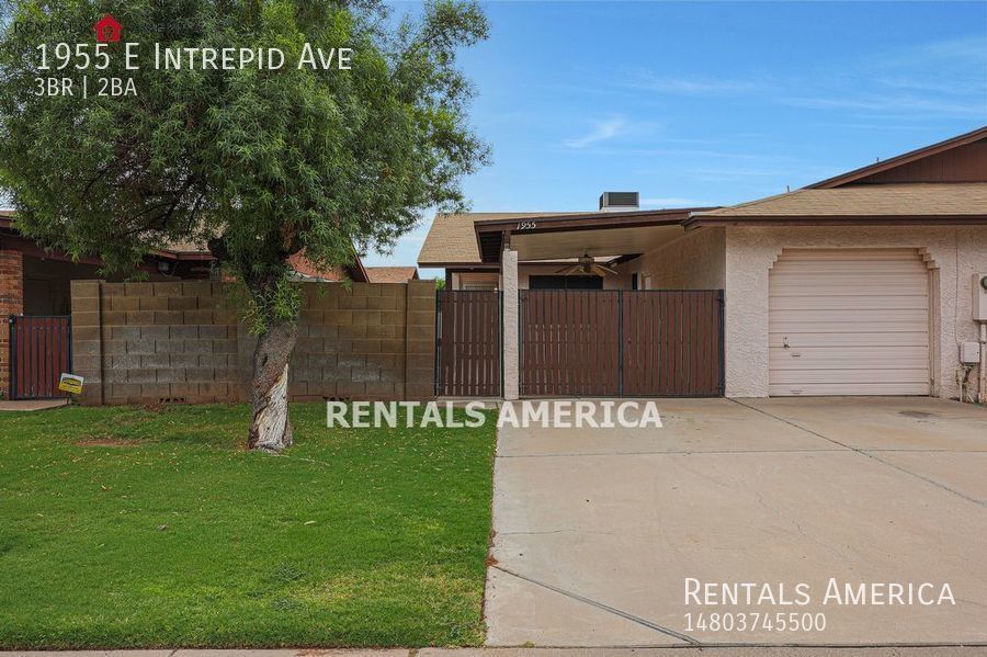 1955 E Intrepid Ave, Mesa, AZ 85204 Townhome Rentals in Mesa AZ