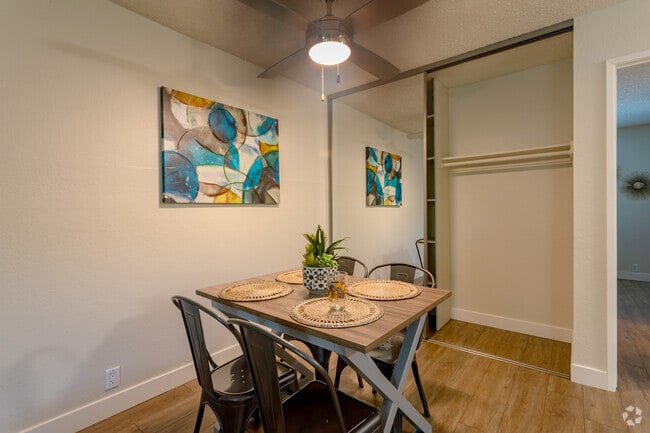 1BR,1BA - 657SF - The Hilltop