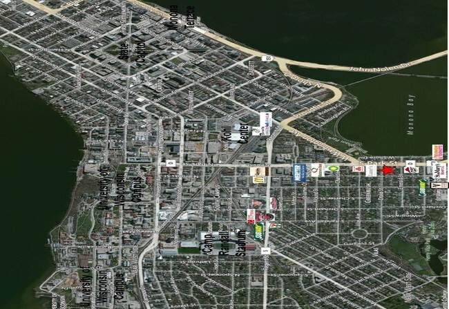 The Ideal Apartments Madison Wi Aerial Photo The Ideal