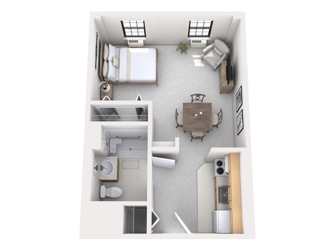 SeniorSuites-Studio1 - Senior Suites of West Humboldt Park