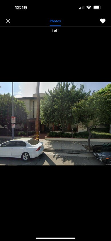 Front of condo complex - 12720 Burbank Blvd