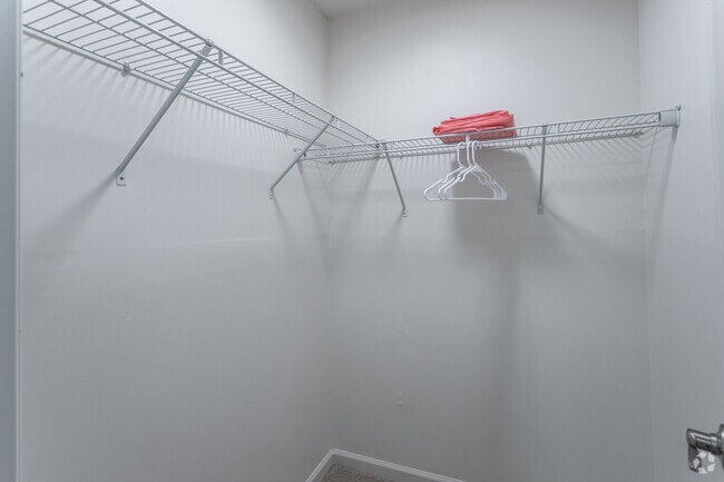Bedroom Walk-in Closet - Summerville Apartments