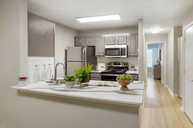 2BR, 2BA - 1101SF (Tipo B2) Cocina - The Jaxon