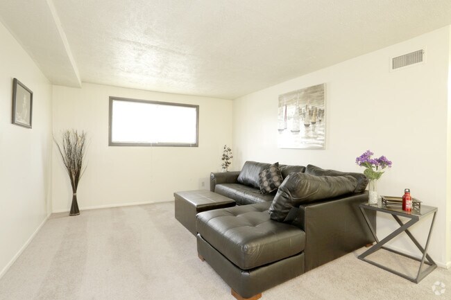 2 habitaciones - Sala de estar - 6A, 6B, 7A, 7B Clobertin - Clobertin