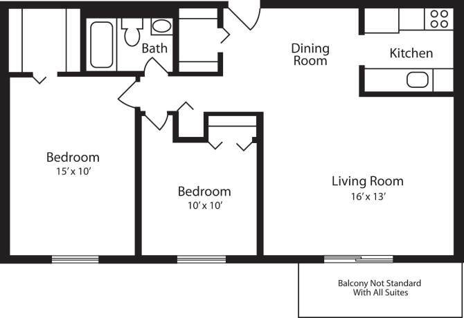 Hummingbird Pointe & The Gardens – Hummingbird 2 Bedrooms