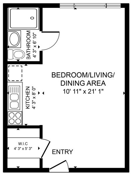 Floorplan - 1440 Vassar Dr NE