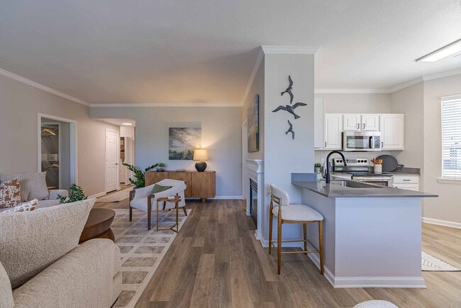 Living Area and Kitchen - Dove Valley