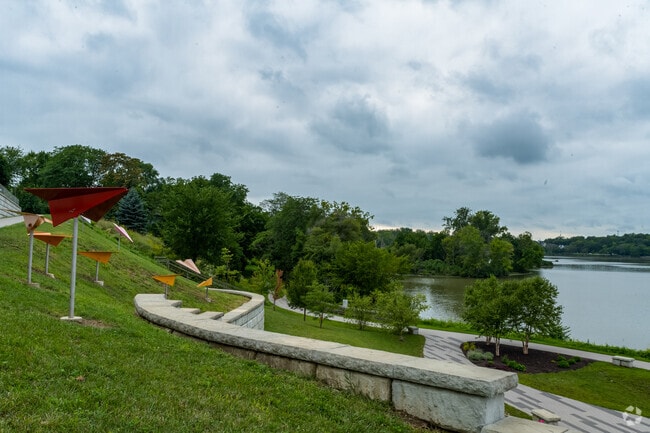 Riverside Park features beautiful views in the neighborhood of Perrysburg Historic District