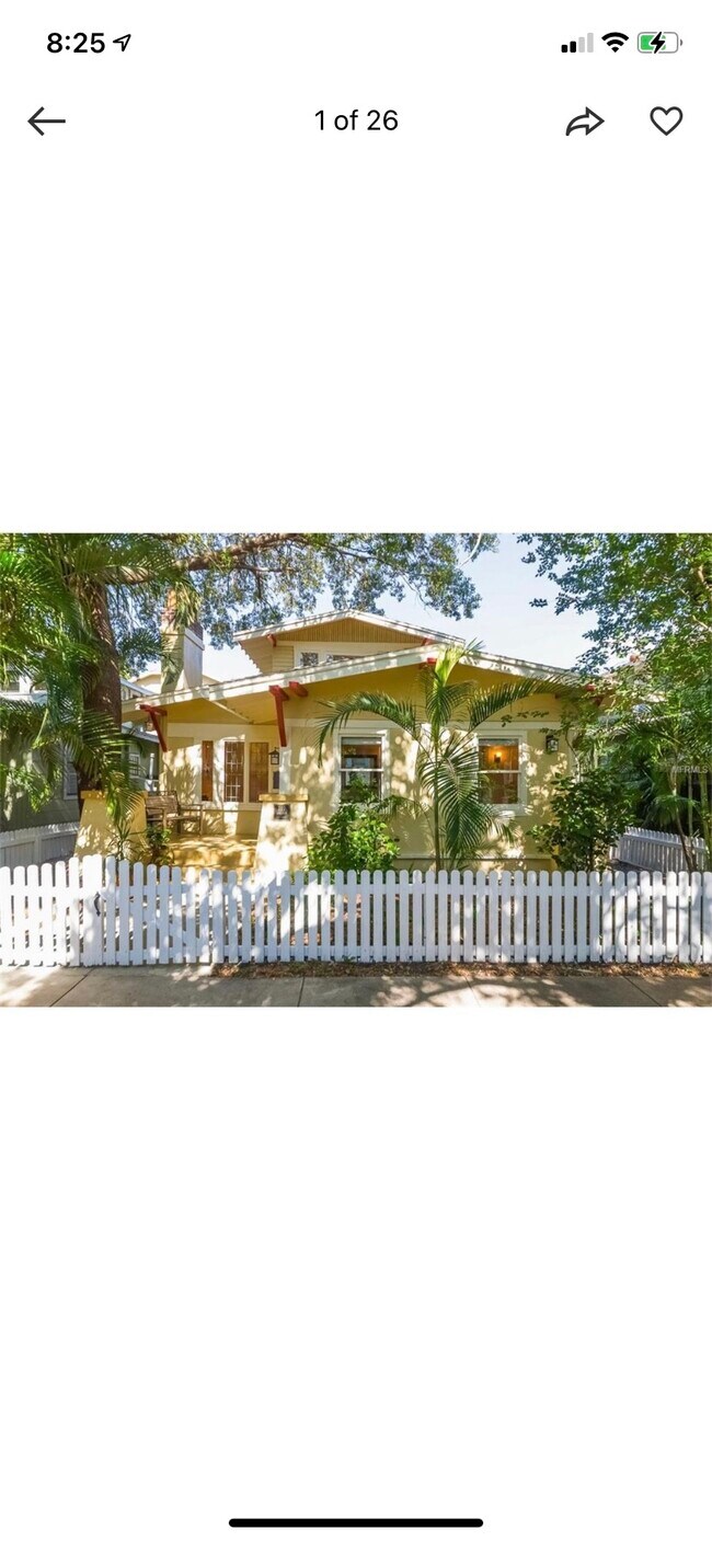 Front of home - 707 S Bungalow Ter