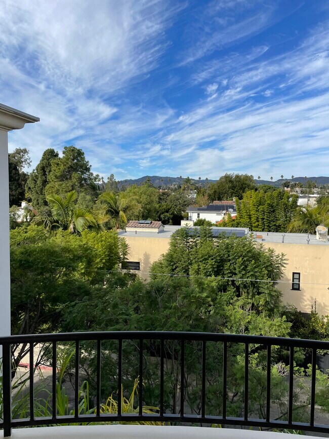 View North From Balcony - 1158 Wellesley Ave