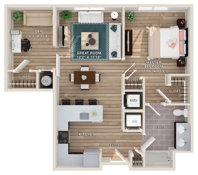 Floorplan - Liberty Bay Club