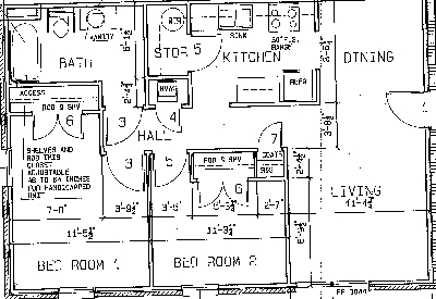 Modelo 2A - Brandywine Apartments