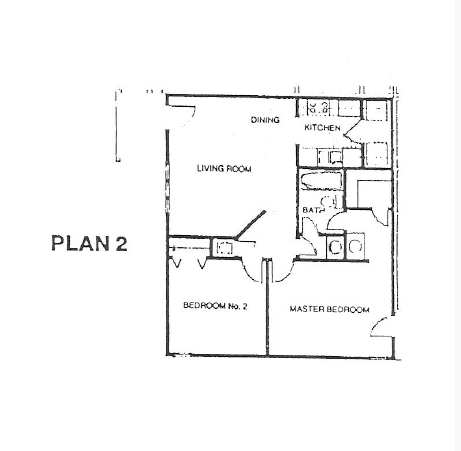 2HAB/1BA - Village Green Apartments