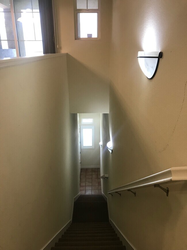 Staircase to Private Garage - 1317 Marcello Dr