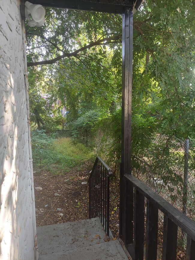 Back yard porch - 70 Breunig Ave