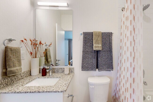 Columbine - 2BR, 2.5BA - 1,248SF - Bathroom 1 - Lupine Longmont