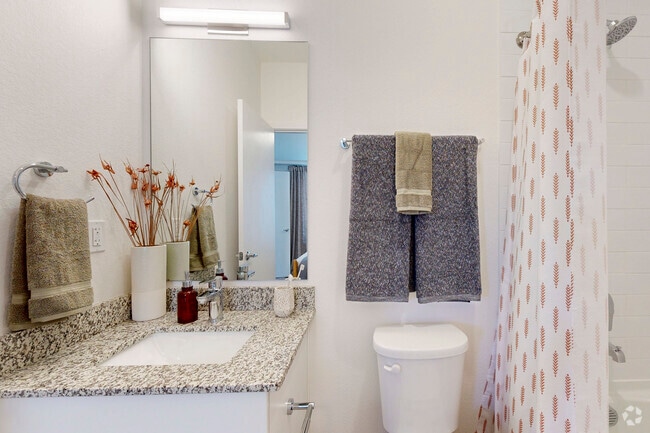 Columbine - 2BR, 2.5BA - 1,248SF - Bathroom 1 - Lupine Longmont