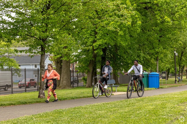 Phil Rizzuto County Park in Elizabeth is a favorite spot for joggers and bikers.
