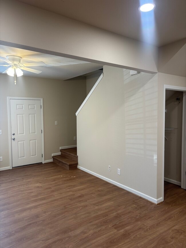 Living Room and Coat Closet - 130 E Center Town Dr