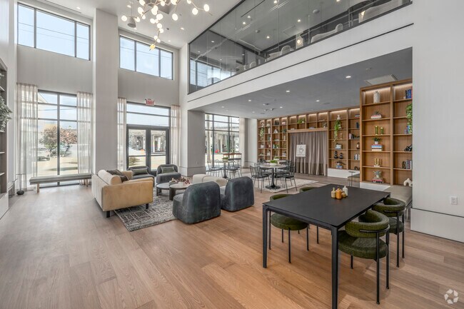 Salón del vestíbulo - The Langdon (Lynbrook Station)