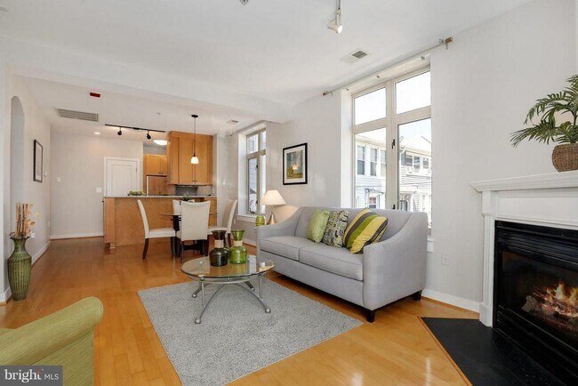 Living Area (Sample Furnishing) - 4025 Connecticut Ave NW