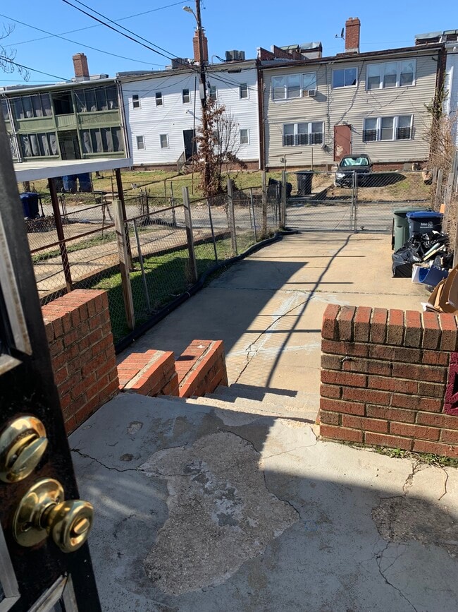 Back yard parking - 130 36th St NE