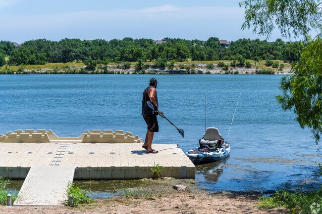 Cedar Park's lakes attract kayakers and water lovers.
