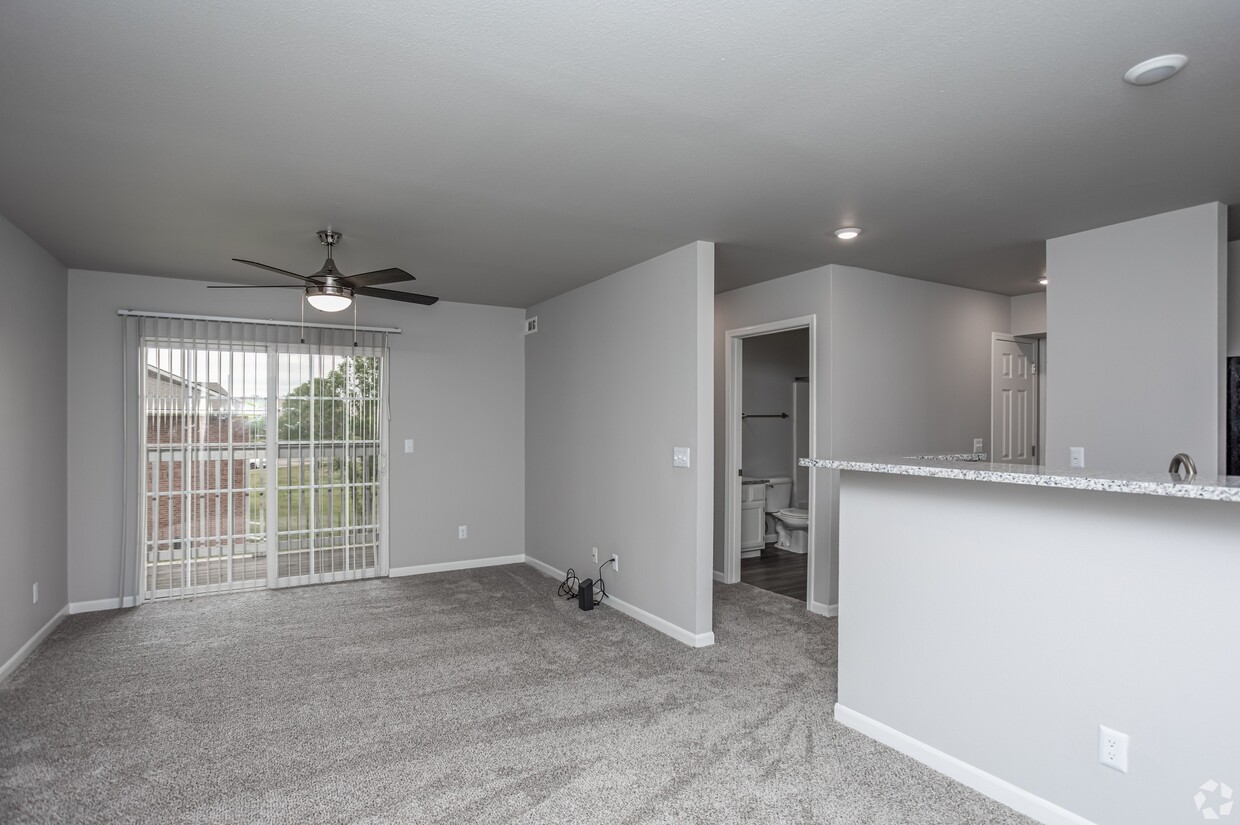 Renovated Living Room - Creekside Clearing