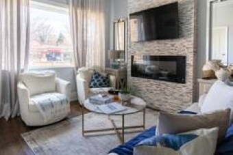 Sala de estar - 4322 N Milwaukee Ave