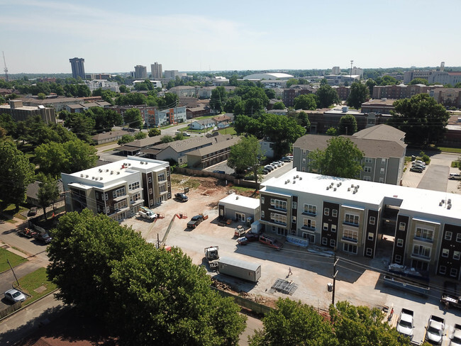 Aerial Photo - Elevate Student Living - Deep Elm