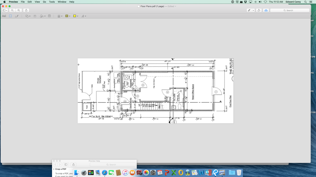 floor plan - 981 B Hackler Street,