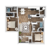 Interior Photo - Crystal Lakes and Kingsley Apartments & Townhomes