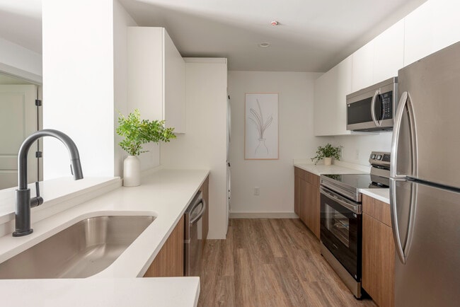 2 Bed 1 Bath - Kitchen - The Abby
