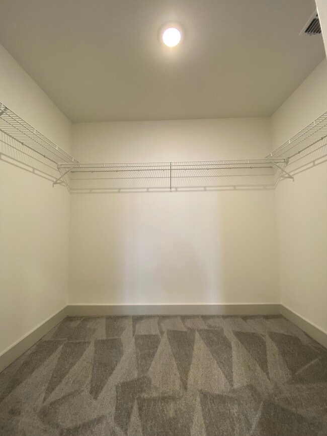 B1 Primary Bedroom Closet - Azalea Bay Apartments